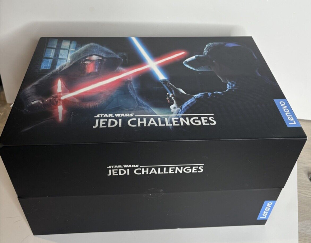 NIB Lenovo Star Wars Jedi Challenges AR Headset w/Lightsaber Controller Open Box