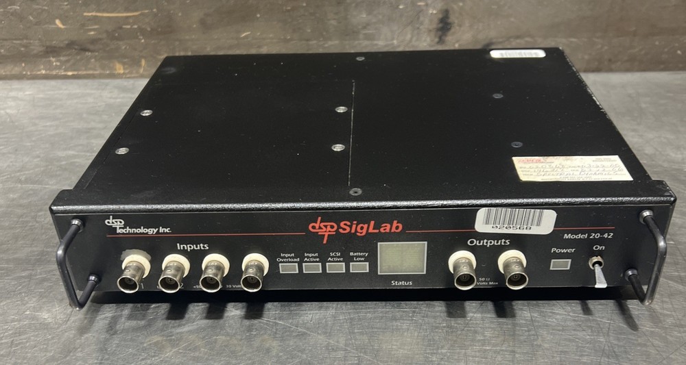 MTS DSP SigLab 20-42 Dynamic Signal Analyzer Used Surplus