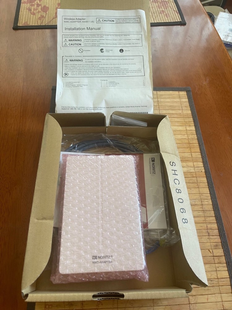 Noritz Connect NWC-Adapter (NAW-1 US) Indoors or Outdoors Wireless WIFI SHC8068