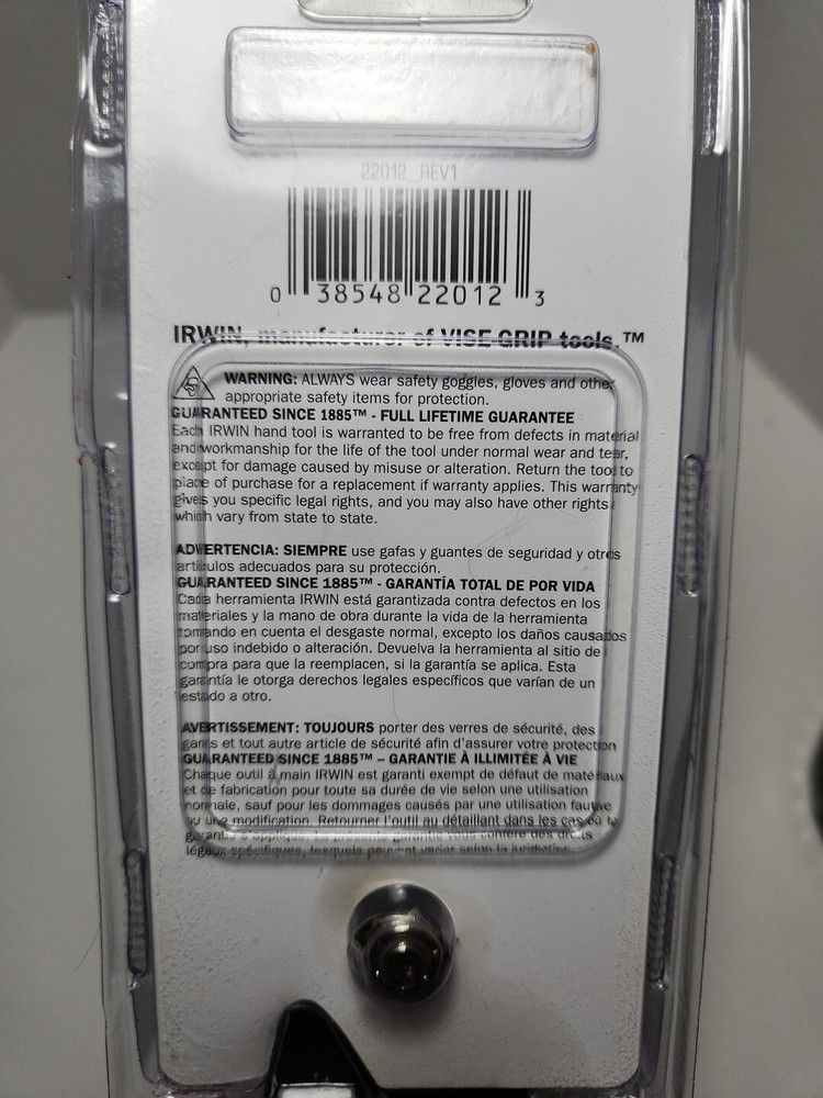 Tinner Snips Irwin 2VU95 12-3/4" N2