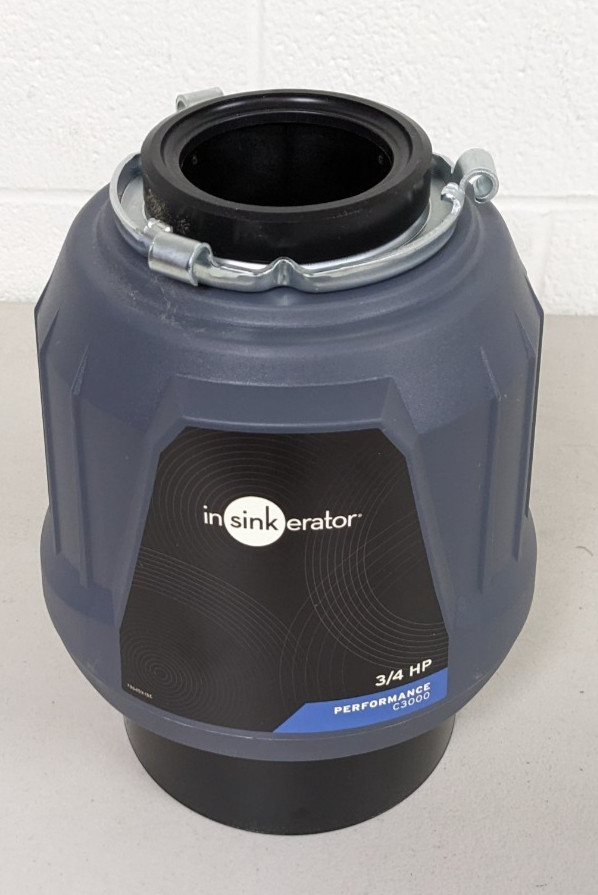 InSinkErator C3000 Performance 0.75HP Kitchen Garbage Disposal NOB
