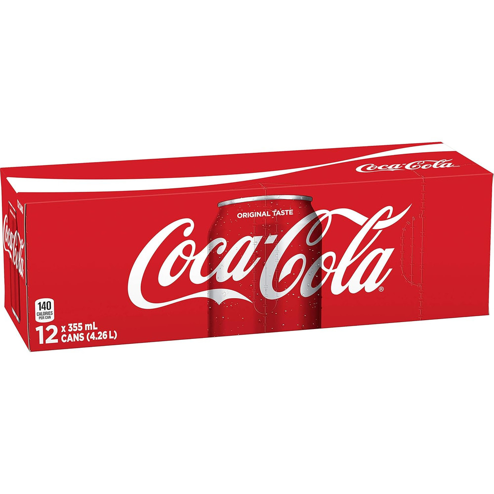 Coke Classic 355Ml 12Pk, Soft Drinks - {Imported from Canada}