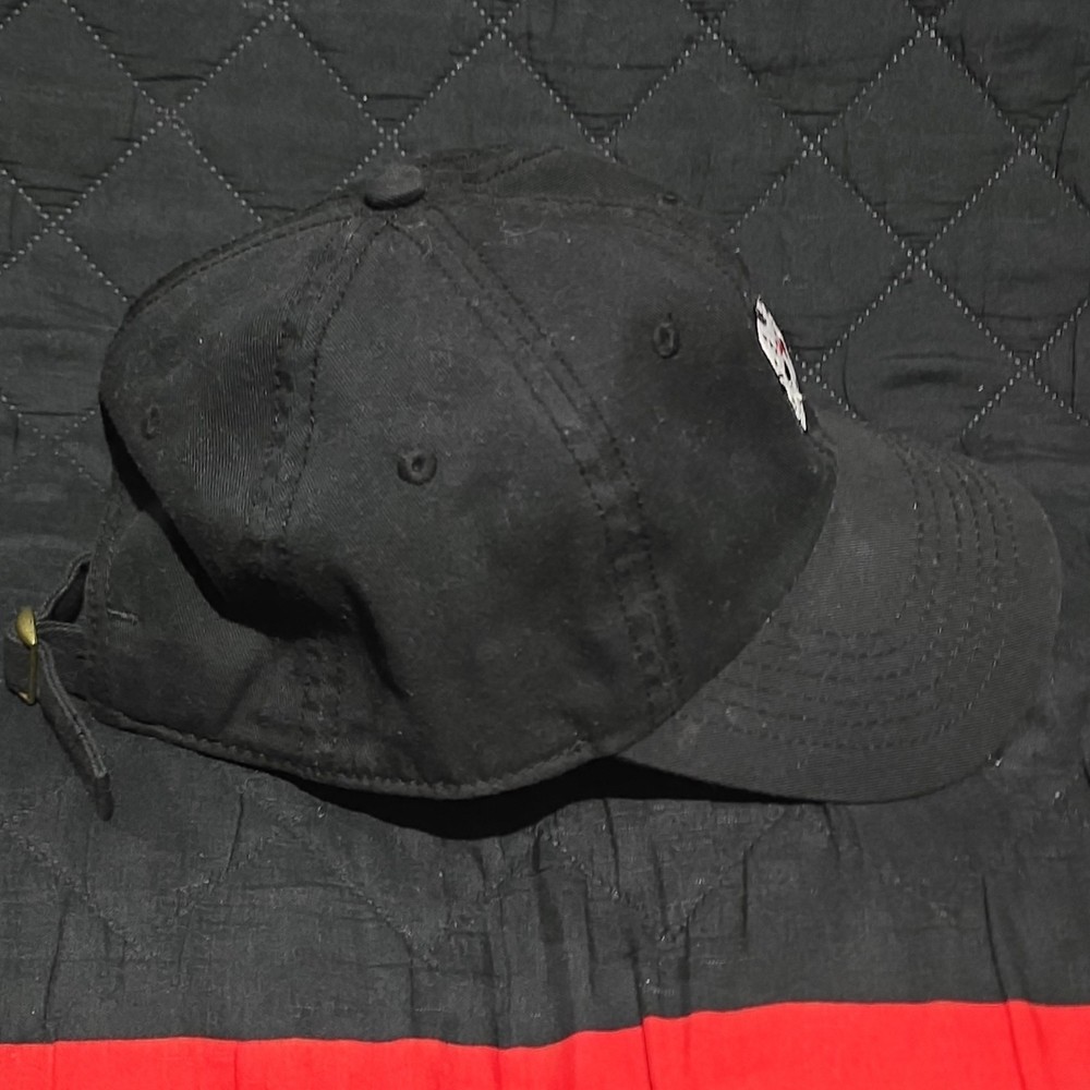 Friday the 13th Jason Mask Patch Black Adjustable Baseball Cap Original
