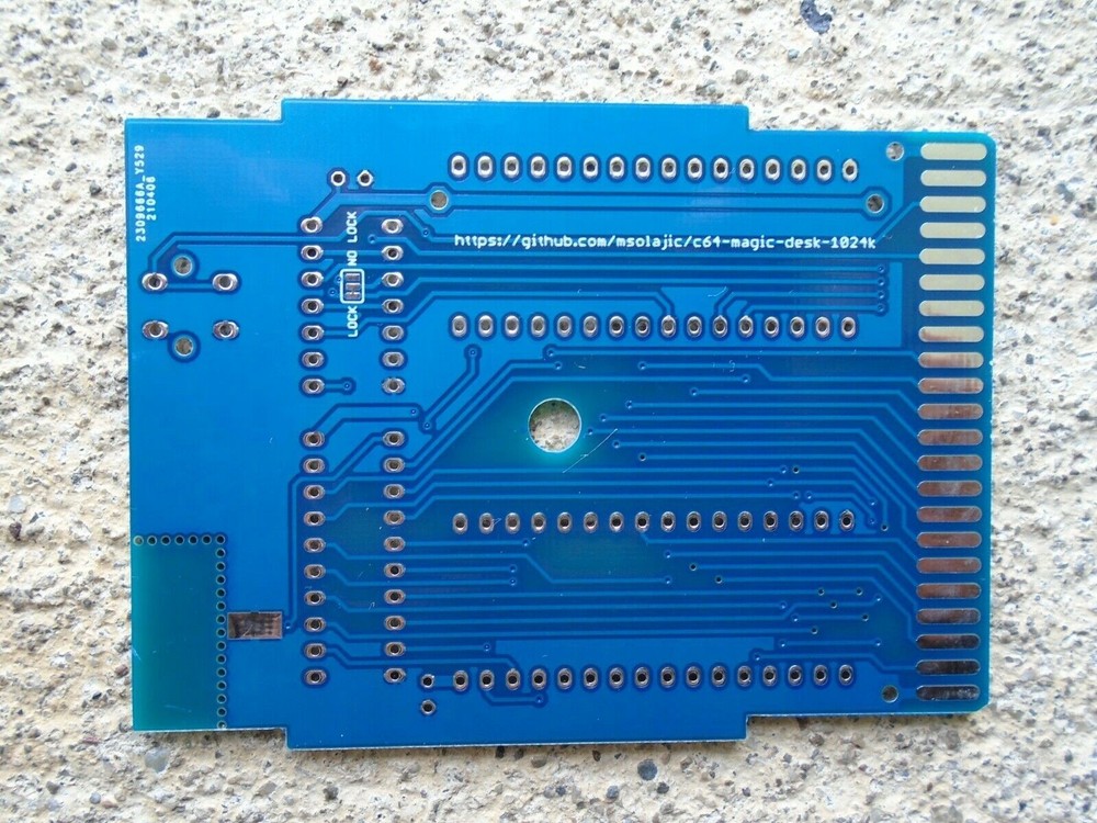 C64 Commodore 64 1MB Magic Desk Compatible Cartridge PCB
