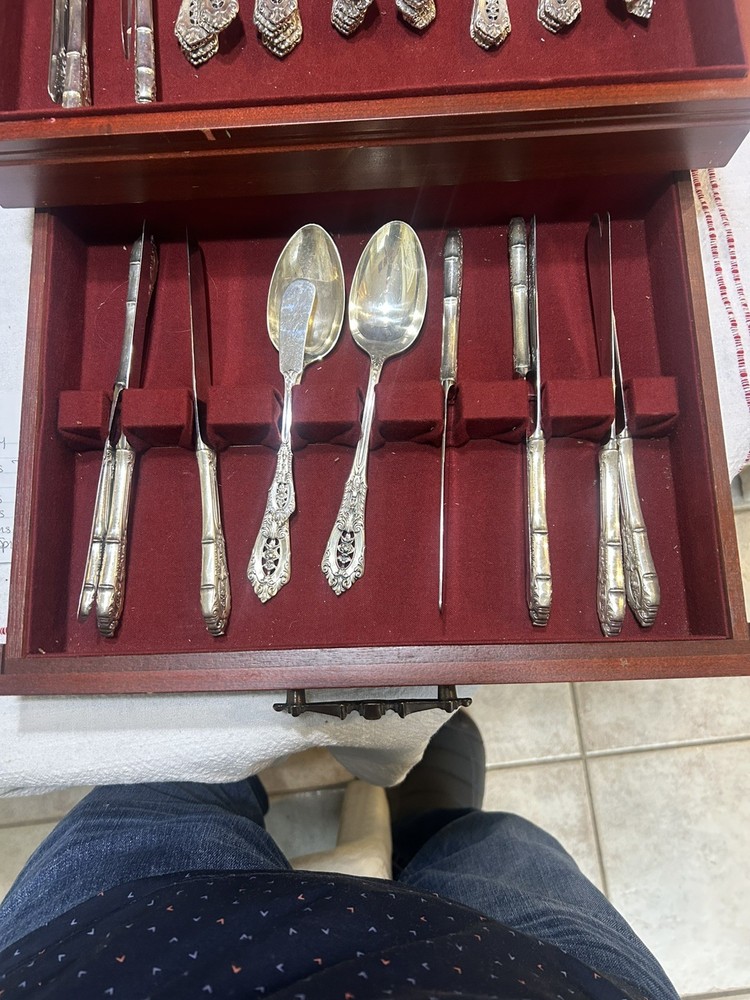 Rose Point Sterling Silver