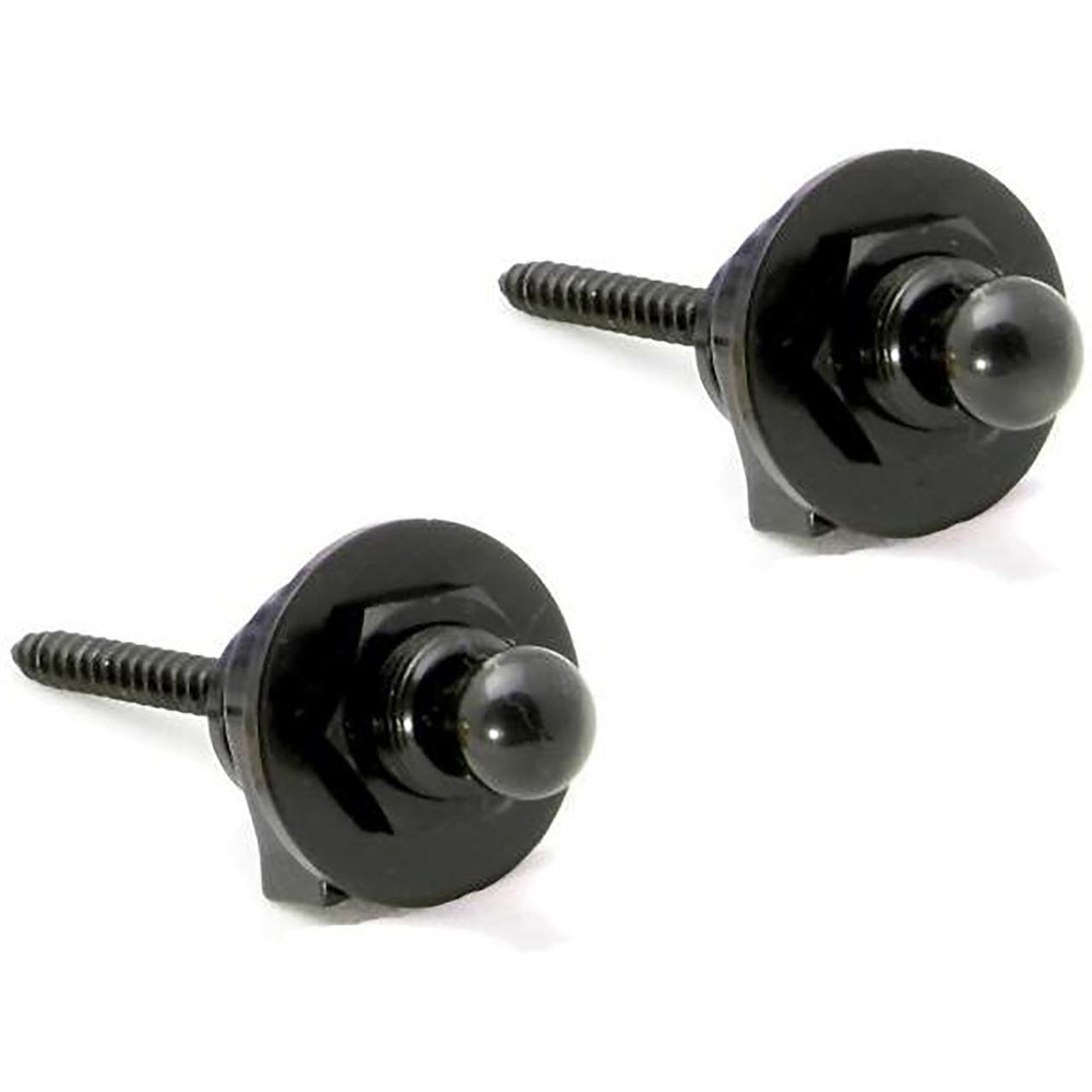 ProRockGear RGSL20 Guitar Security Strap Locks, Black