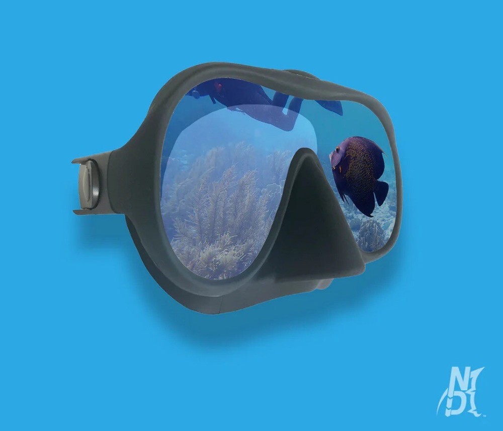 Next Descent Mako Scuba Mask And Defog Bundle