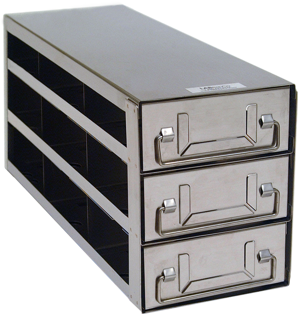 Upright Freezer Drawer Racks For 2" Boxes, UFD-332