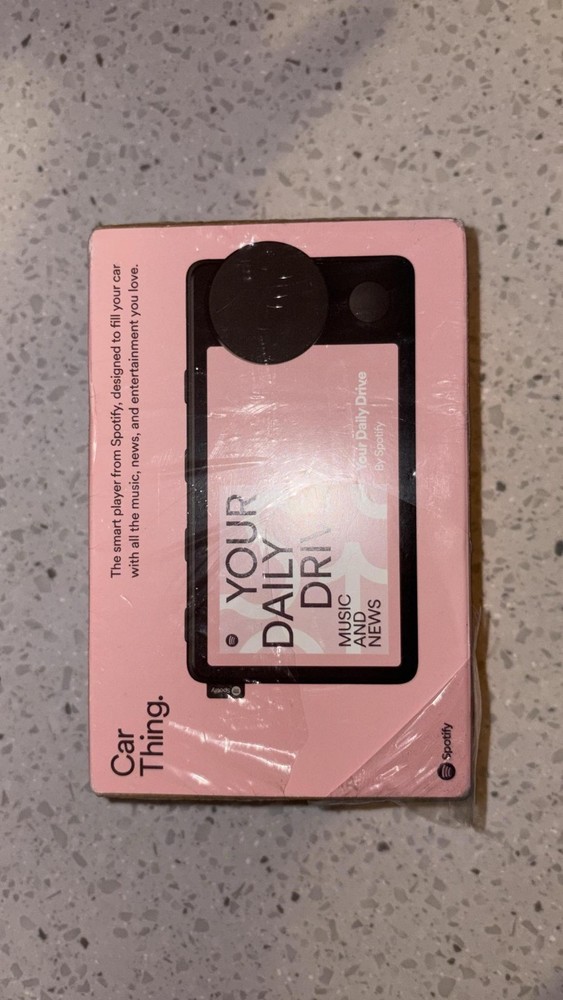 NIB Spotify Car Thing -  Original Accessories & Box, Completely Unopened