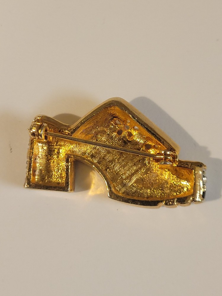 Vintage Pave Heel Pin