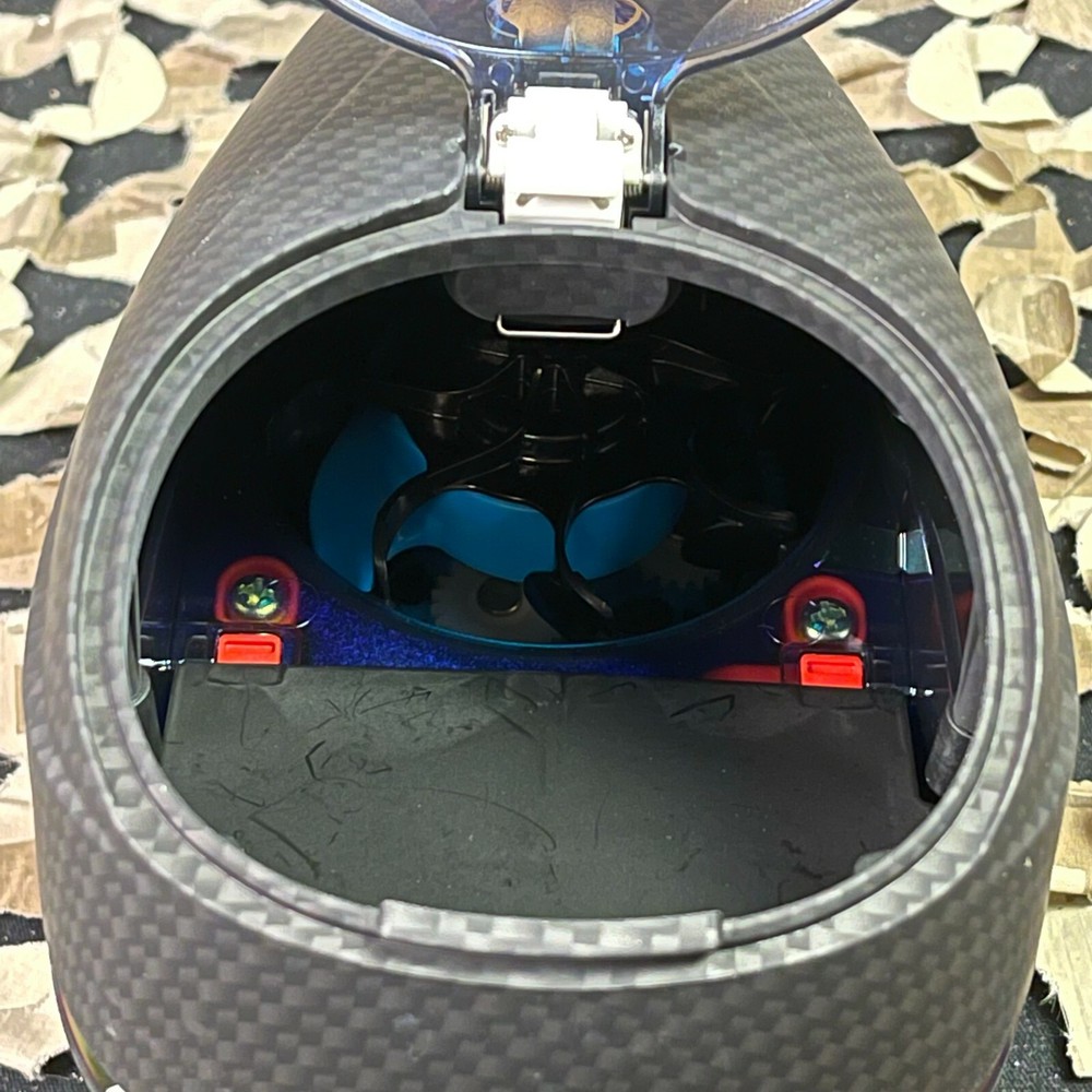 NEW Dye Rotor R2 Paintball Loader - Carbon/Blue Ice