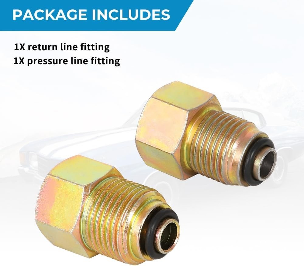 LS Power Steering Pump Line Adapter Fitting