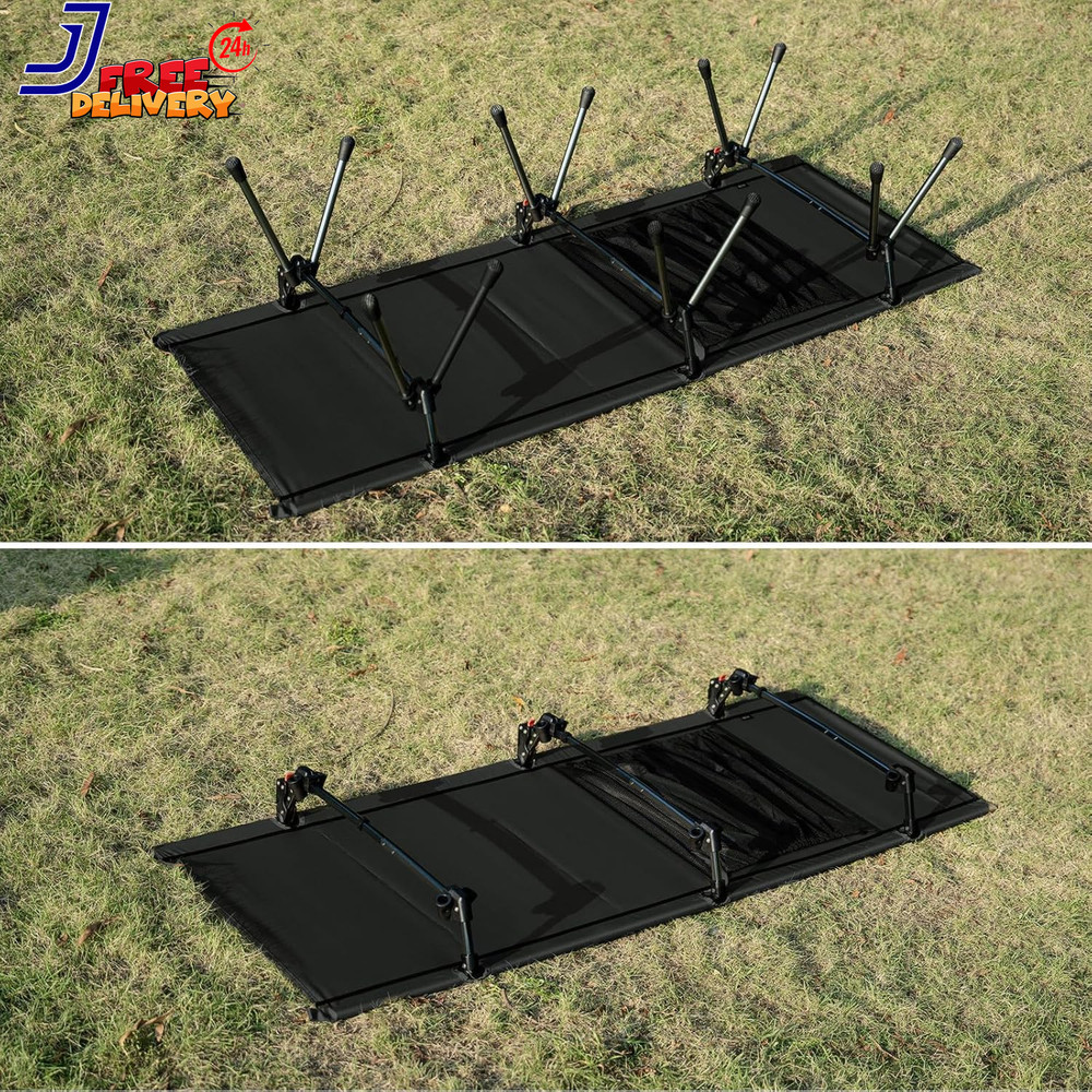 Adjustable Camping Cot 330Lbs Support Lightweight & Portable Bed