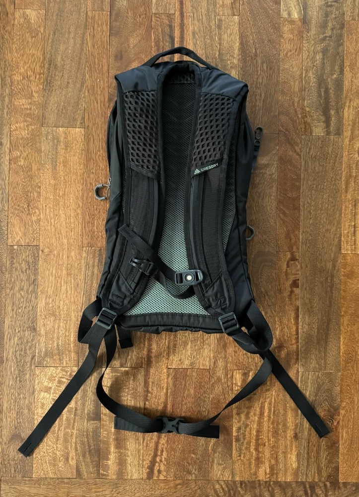 EUC Gregory Pace 6 H2O Women's Hydration Pack, Black Ice, No Bladder