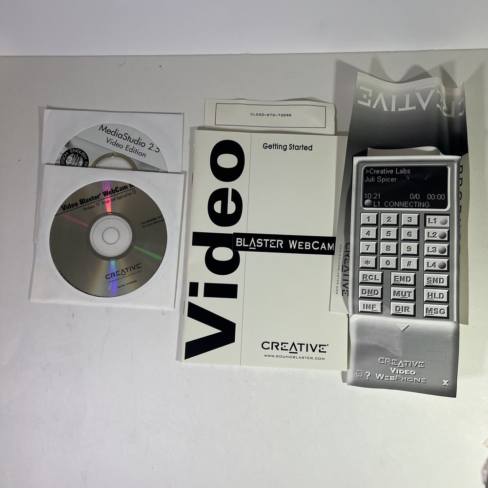 Video Blaster Webcam ( II / 2 ) Creative Labs NEW Box