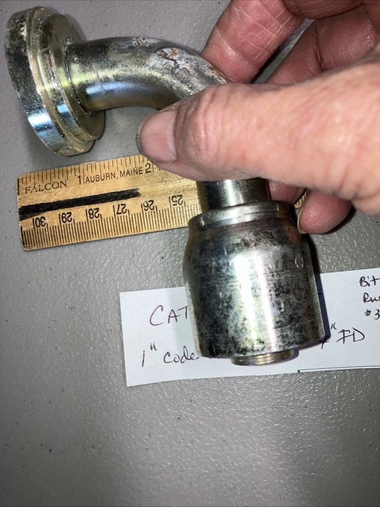 CAT 124-2102 Hose End, Free Ship