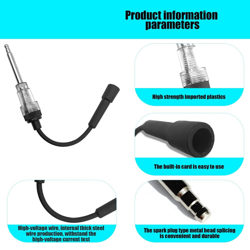 Inline Spark Plug Tester Engine Ignition Diagnostic Tool