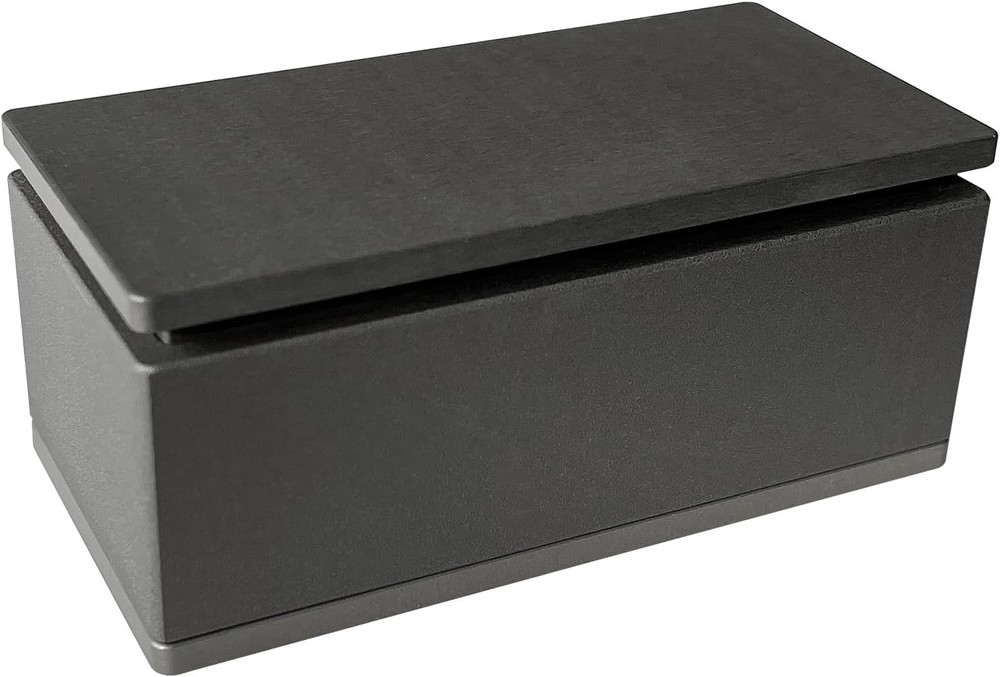 2" X 4" Square Pre-Press Mold black