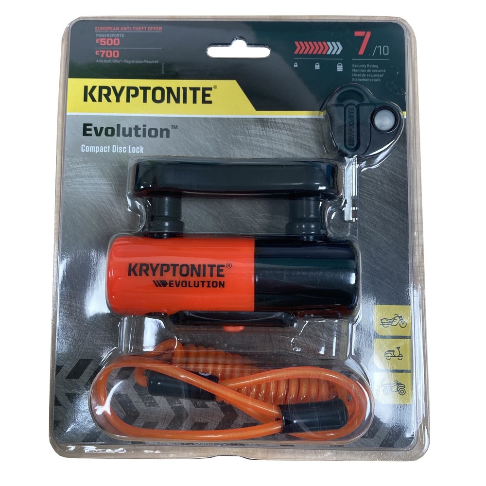 Kryptonite Bike Lock Evolution Compact Disc Lock