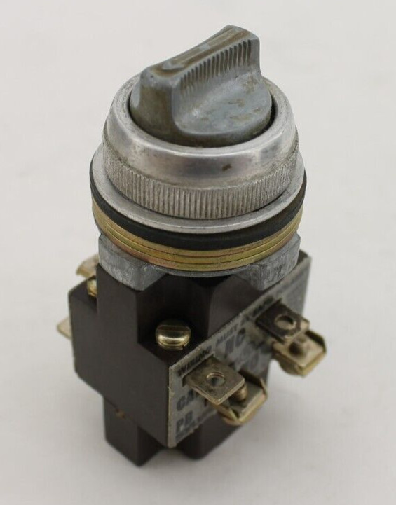 Sylvania 734G Contact Block with Selector Switch