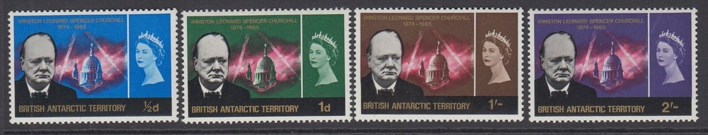 BAT, Scott 16-19 (SG 16-19), MNH