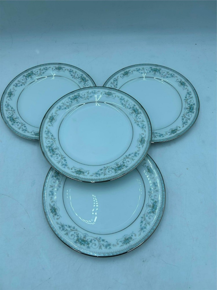 4)  NORITAKE  COLBURN  SALAD  PLATES