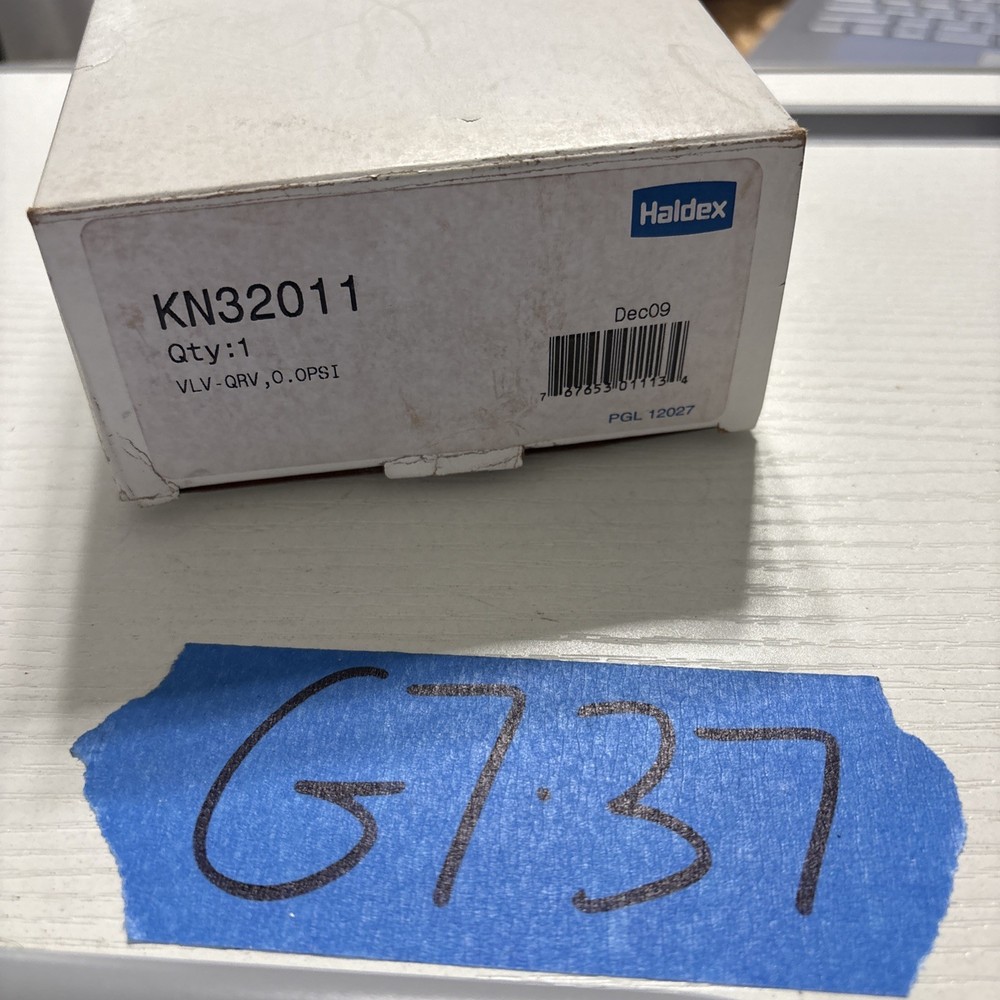 Haldex KN32011 Quick Release Valve Fits Various Models