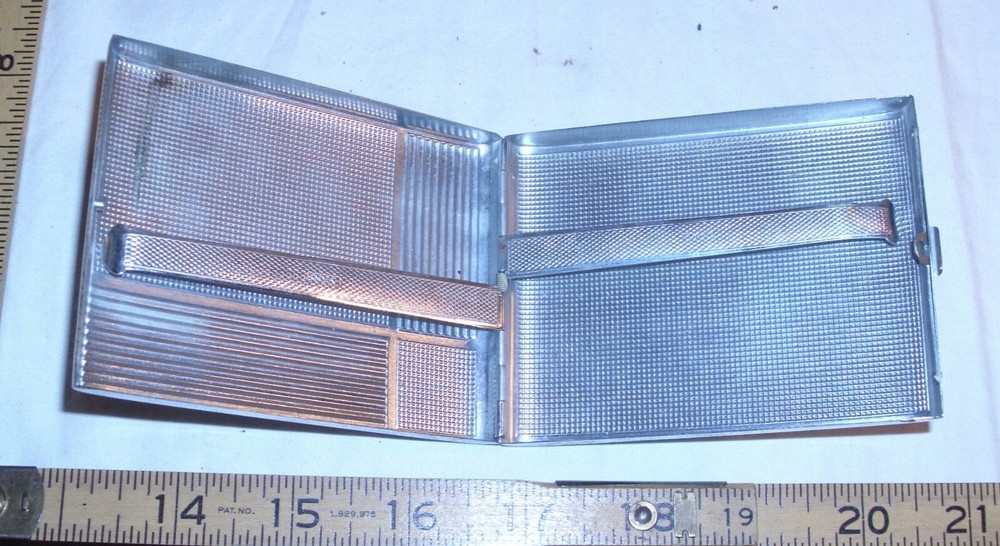 EVANS ART DECO CIGARETTE CASE 1930s