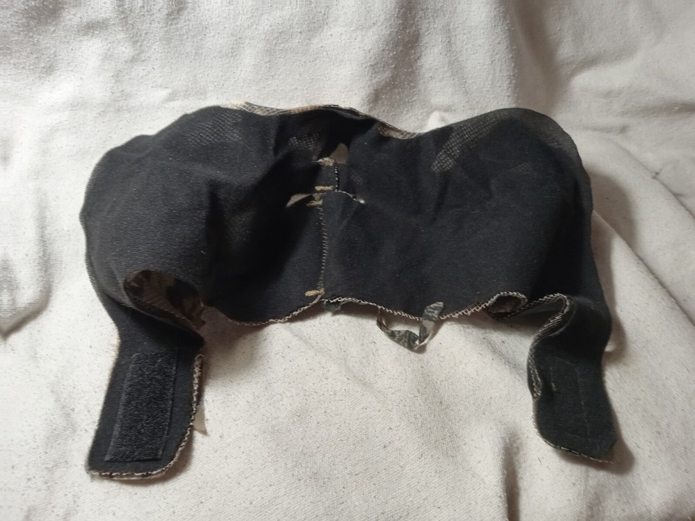 Vintage Mesh Camouflage Leaf Conceal Face Mask