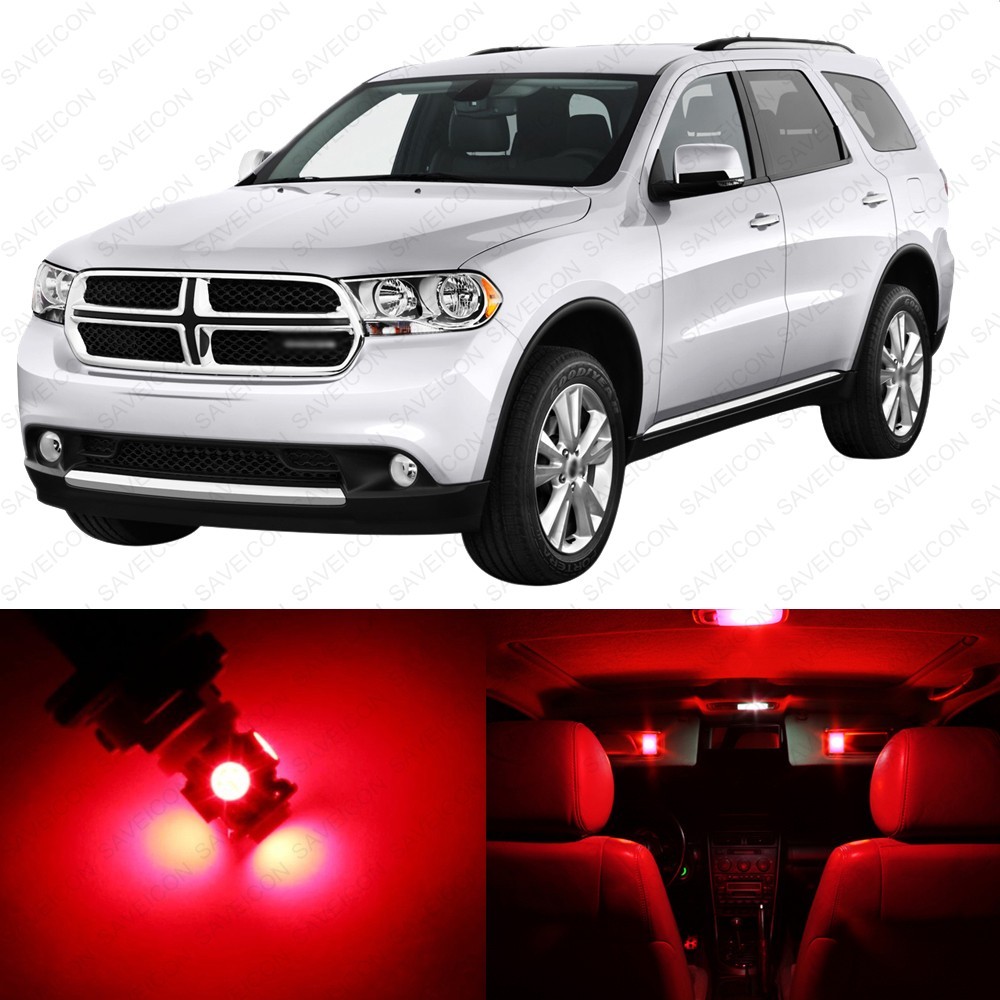 17 x Red LED Interior Light Package For 2011 - 2021 Dodge Durango + PRY TOOL