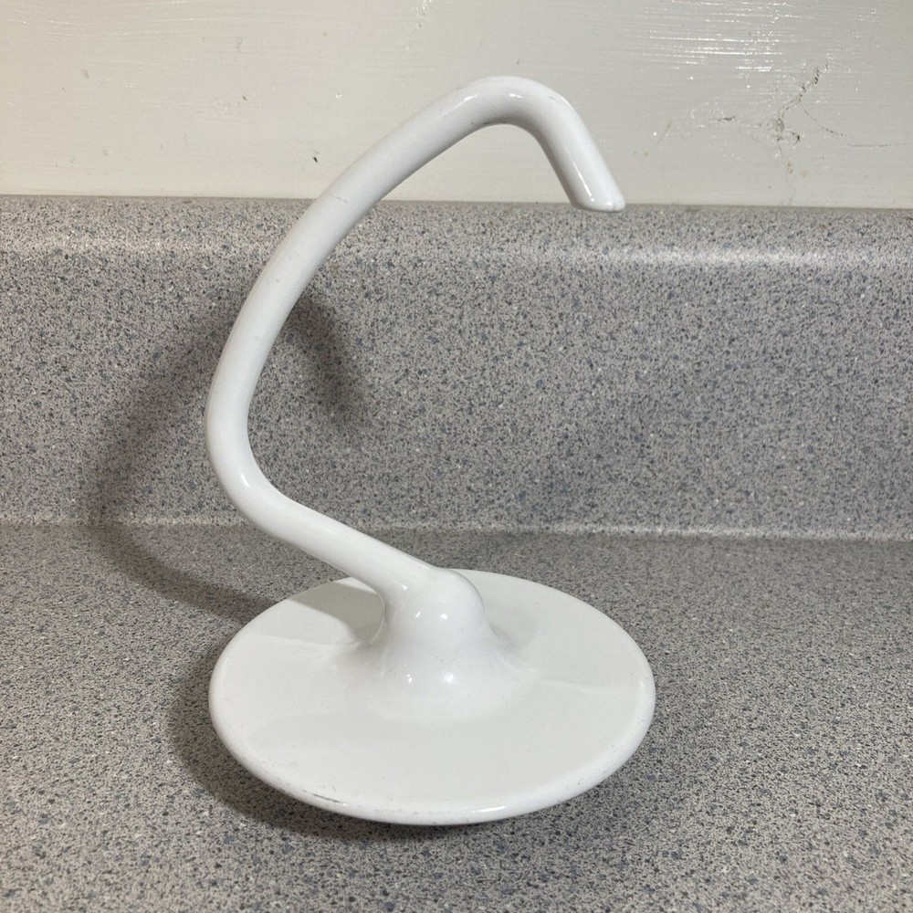 Kitchenaid OEM Original Hook Mixer Puller Replacement Attachment White Cast