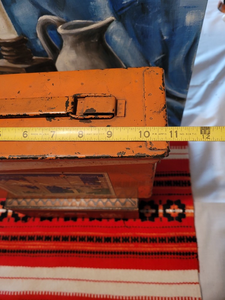 Vintage Military Ammo Box Empty Case