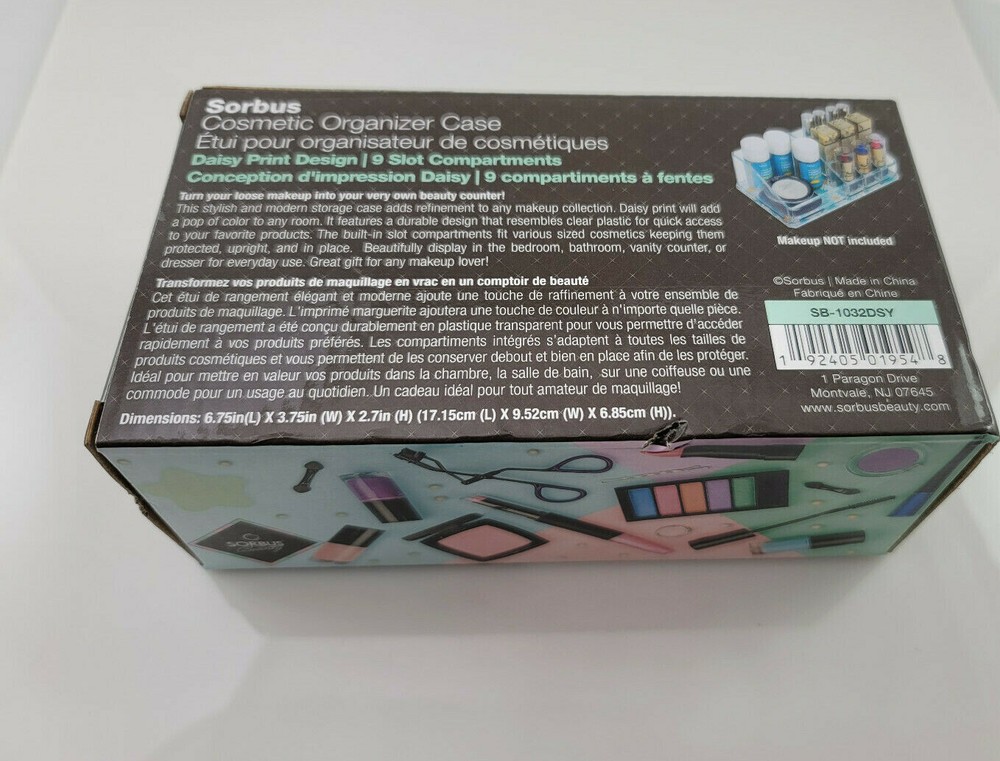 FabFitFun Sorbus Cosmetic Organizer Case