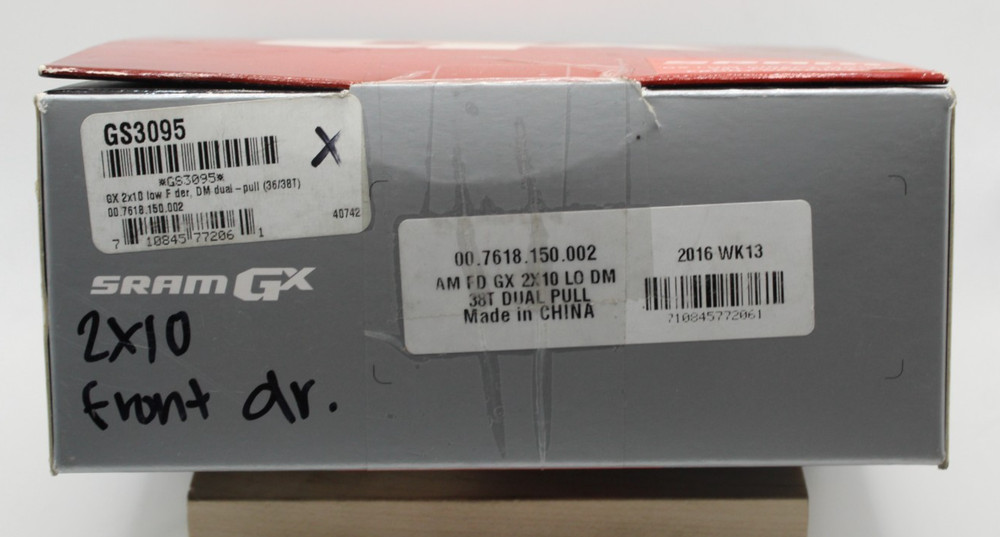 Front Derailleur GX 2x10 Low Direct Mount 38t Dual Pull