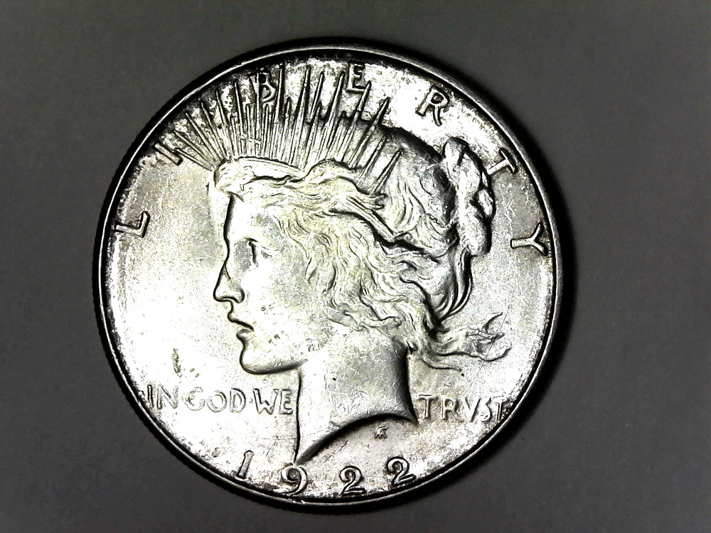 1922 s, Peace Silver Dollar