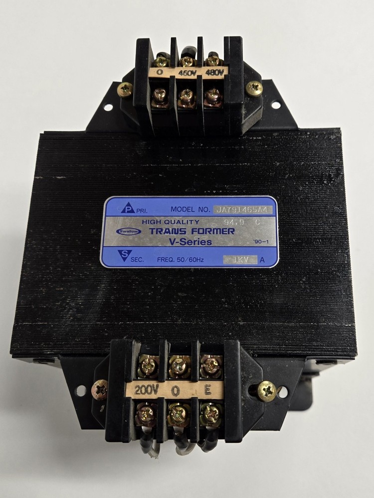 SWALLOW V-SERIES TRANSFORMER JA791465A4.