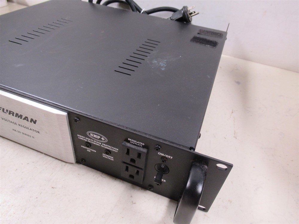 Furman Voltage Regulator AR-20 Series II Rack Mount Unit
