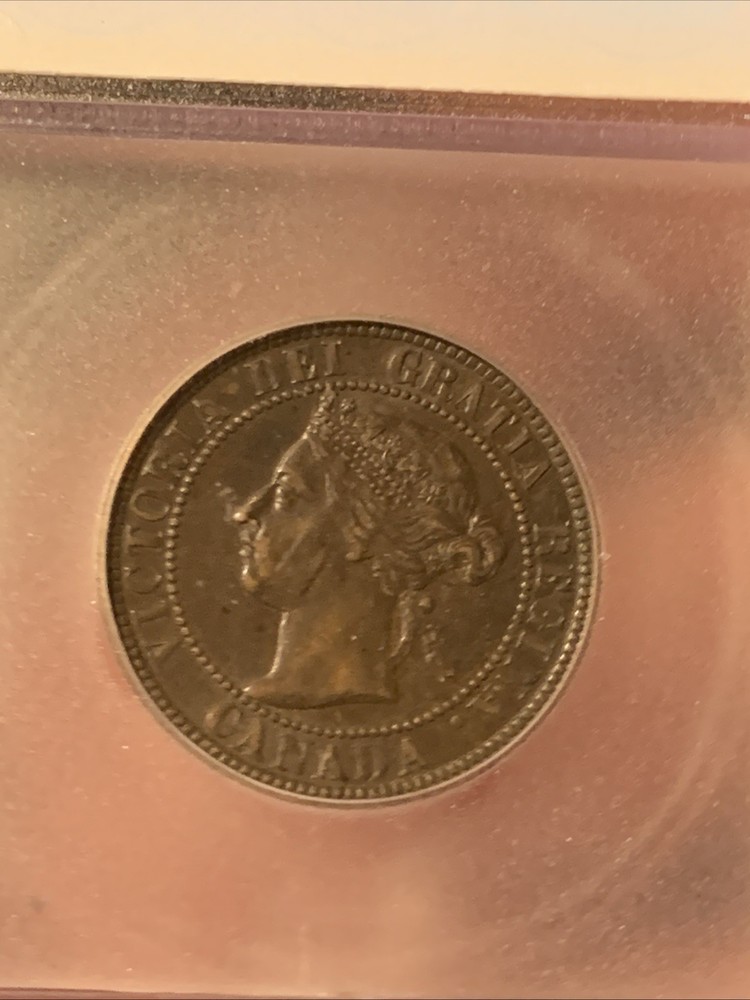 1900 CANADA LARGE CENT ~ ICG AU53 ~