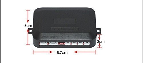 Car Reverse Backup Parking Sensor System - Waterproof Radar, Buzzer, 30-150CM De