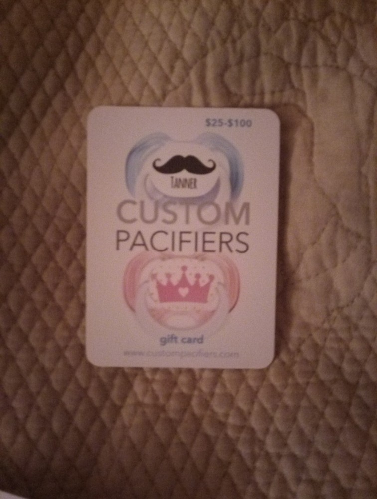 $30 Custom Pacifiers Gift Card