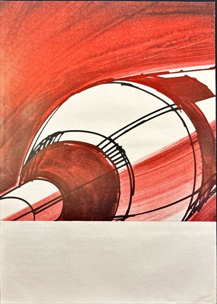 Bendix Aerospace Div Thrust Vector Controls Rocket Equipment Vtg Print Ad 1963