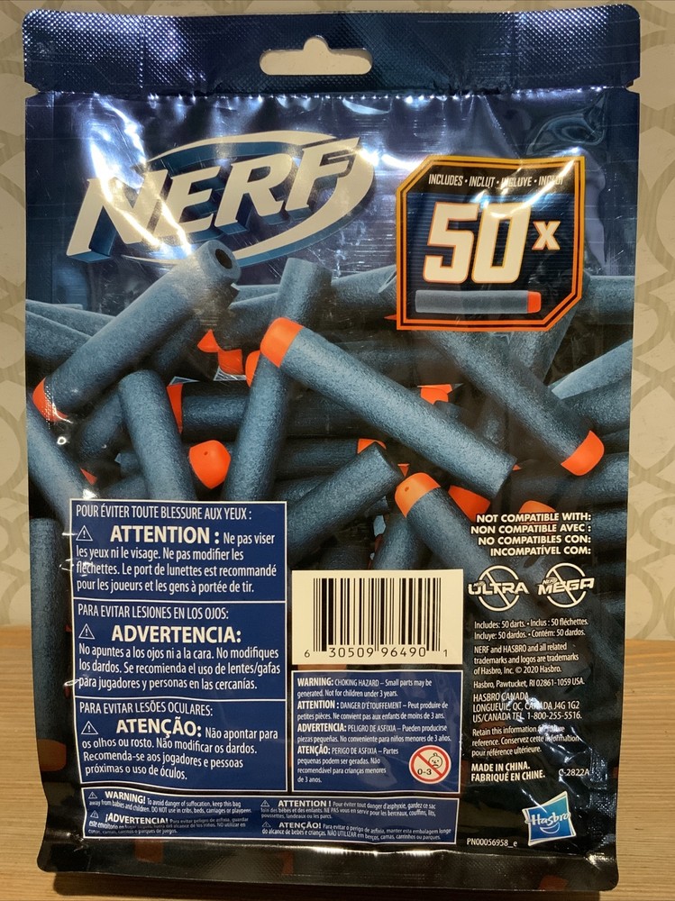 ☄️ Nerf Foam Darts - Elite 2.0 50-Dart Refill Pack 🆕