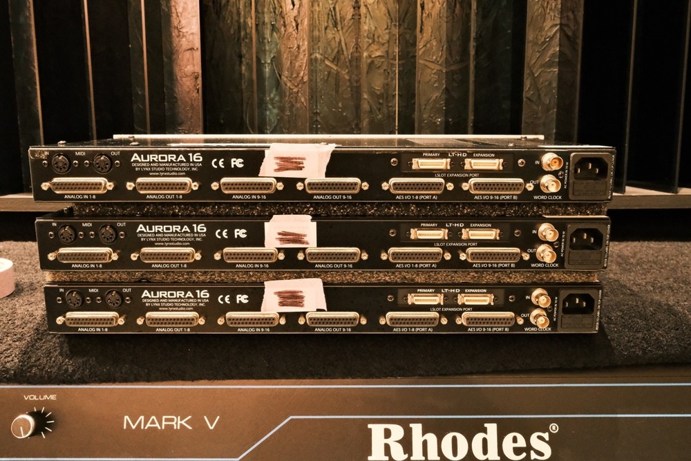 LYNX Aurora 16 + LT-HD #3 Pro Tools