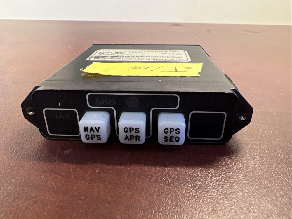 Mid Continent MD41-1444 Annunciation Control Unit 14VDC MD41-