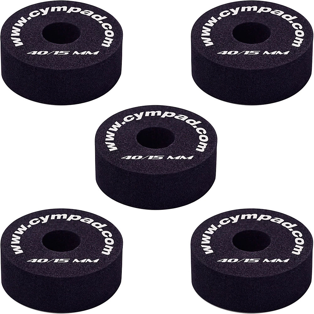Cympad Optimizer 5-Piece Crash Set Black