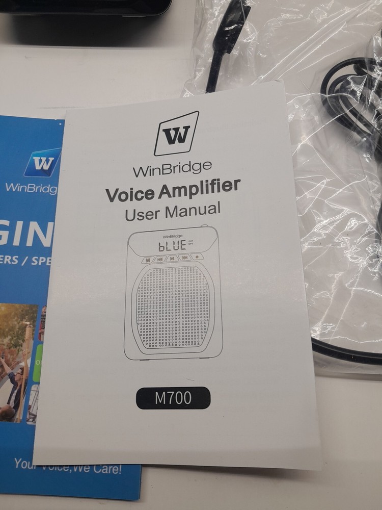 WinBridge Voice Amplifier Model M700 with Microphone Win Bridge