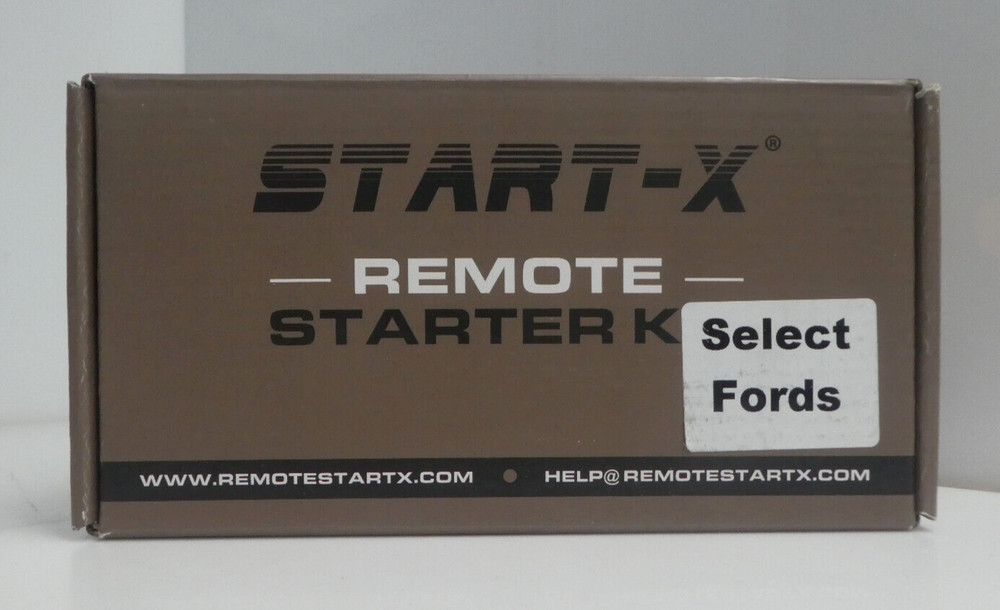 Start-X Remote Starter Kit for Select Fords Lock-Unlock-Lock New