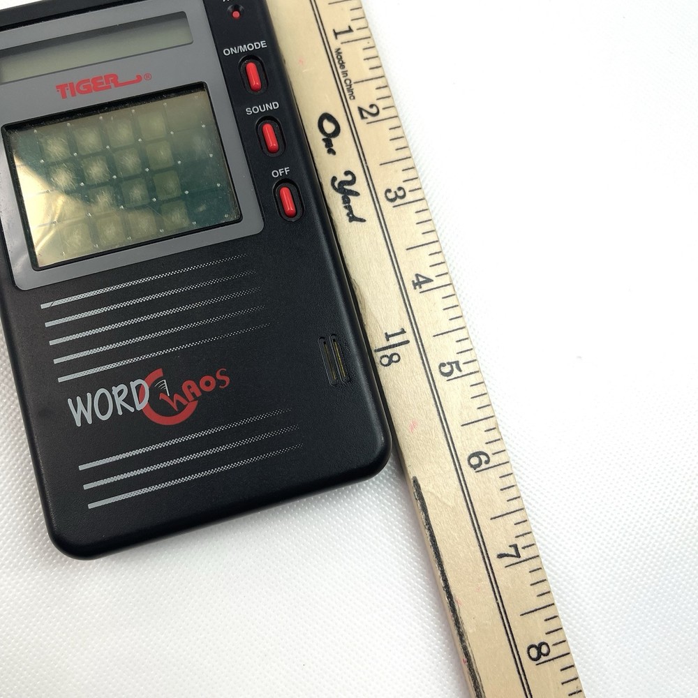 Tiger Electronics Word Chaos Electronic Game