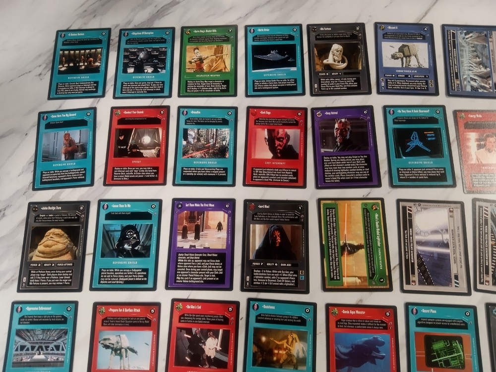 Star Wars CCG Reflections III Complete No Foils Includes Checklist