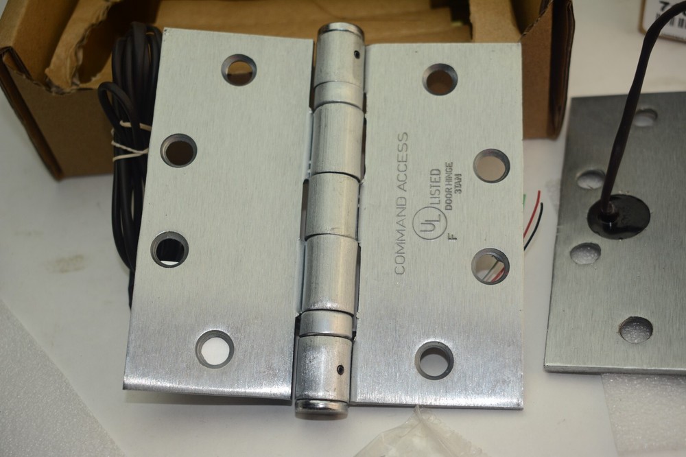 2pc Command Access ETH4W4545-626 Electric Transfer Hinge CH-BB79 4ft 71000